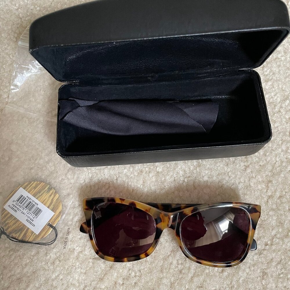 KAREN WALKER Cat Eye Perfect Day Oversize Sunglasses - NEW with Tags!